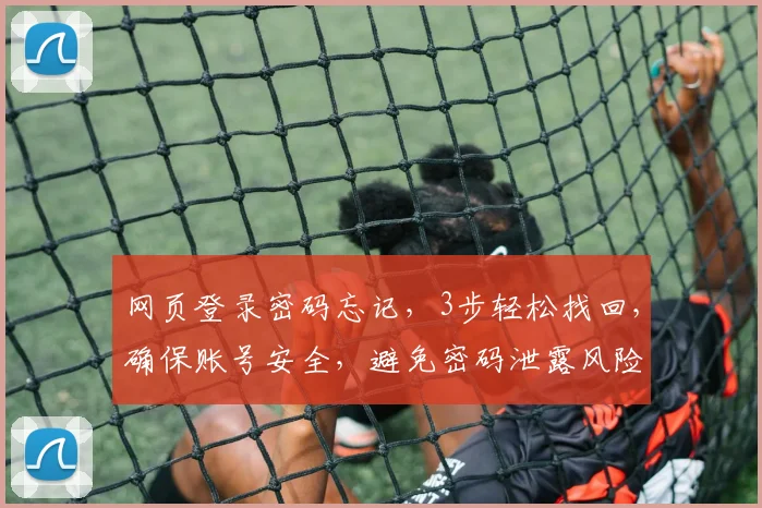 网页登录密码忘记，3步轻松找回，确保账号安全，避免密码泄露风险，快来看看吧